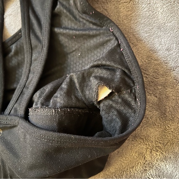 Four Athletics Paleomg Black Sports Bra size 8 - Picture 4 of 4